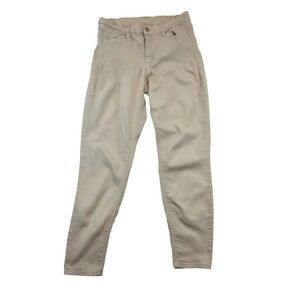 Topshop Moto Beige Skinny Jeans W28 L30 Stretch Mid Rise Women's Pants